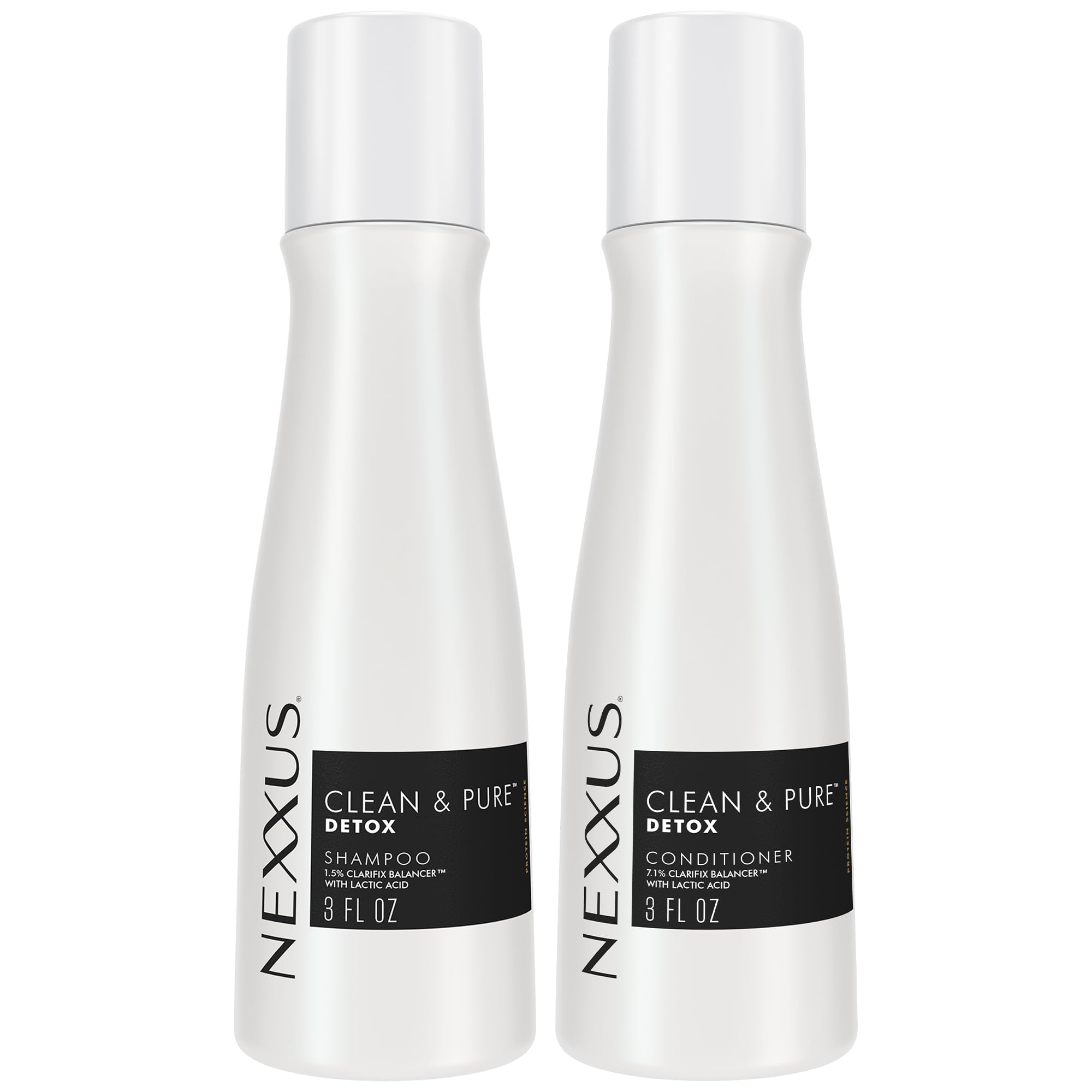 Amazon.com : Nexxus Travel Shampoo and Conditioner, Clean & Pure